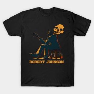 Soulful Storyteller Robert Johnson's Expressive Songcraft T-Shirt